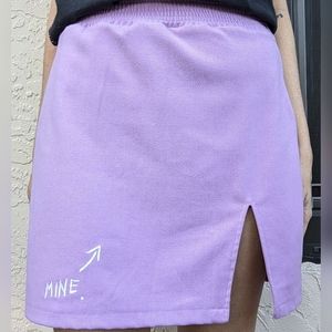 Fashion Brand Company Mine. Skirt Lavender Medium